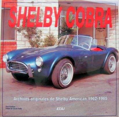Couverture de SHELBY COBRA 1962-1965