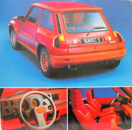 Couverture de 1981 RENAULT 5 TURBO