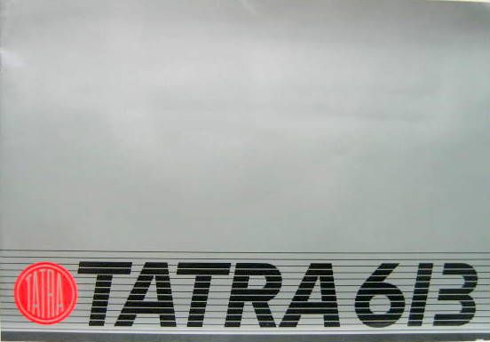 Couverture de TATRA 613 - 3