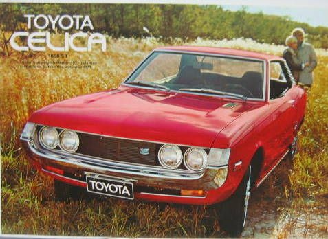 Couverture de 1971 TOYOTA CELICA 1600 ST