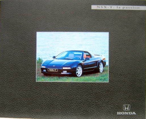 Couverture de HONDA NSX - T LA PASSION