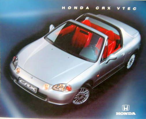 Couverture de 1996 HONDA CRX VTEC