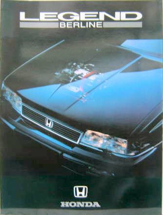 Couverture de HONDA LEGEND