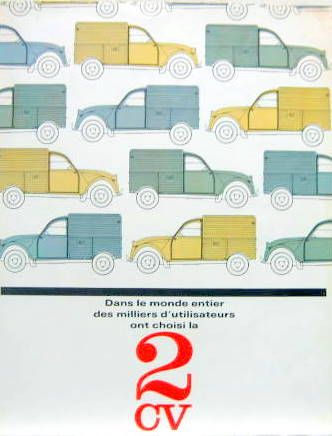 Couverture de 1961 CITROEN 2 CV FOURGONNETTE