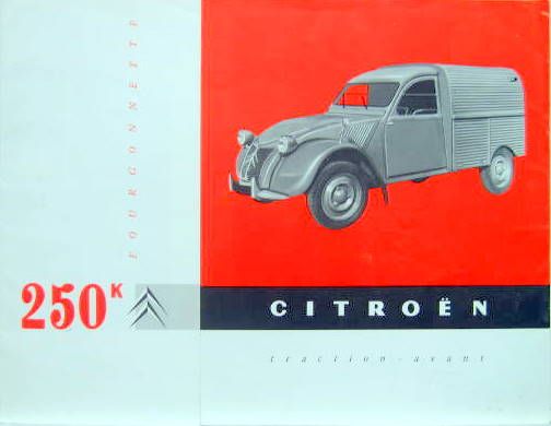 Couverture de 1961 CITROEN 2 CV FOURGONNETTE