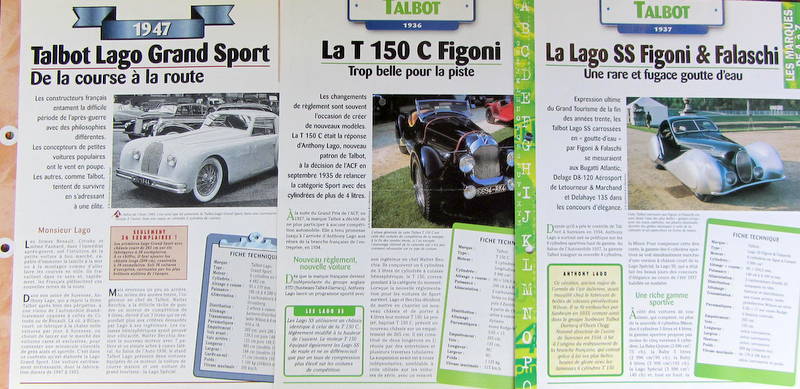 Couverture de TALBOT FICHE
