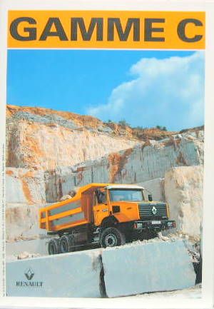 Couverture de 1992 RENAULT CAMION GAMME C + MAXTER