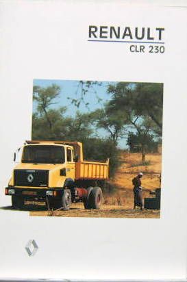 Couverture de 1991 RENAULT CAMION CLR 230