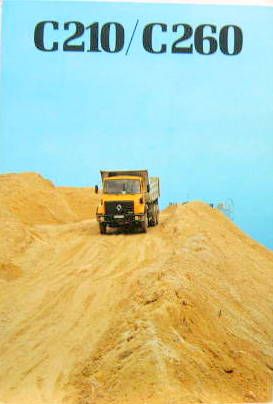 Couverture de 1984 RENAULT CAMION C 210 - C 260