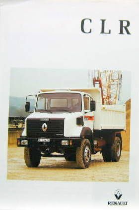 Couverture de RENAULT CAMION CLR