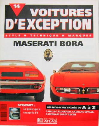 Couverture de VOITURES D'EXCEPTION N° 14 - MASERATI BORA