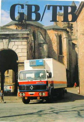 Couverture de 1980 RENAULT CAMION GB TB