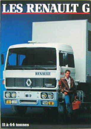 Couverture de 1987 RENAULT CAMION G 11 A 44 TONNES