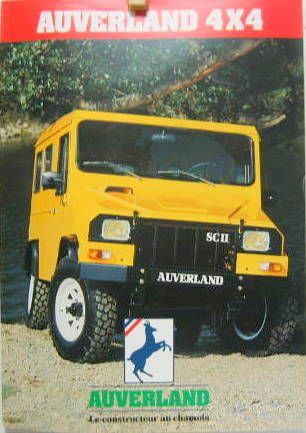 Couverture de AUVERLAND 4X4 SC II 200 250