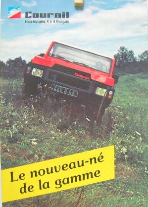 Couverture de COURNIL 4X4 CHASSIS 2200 ET 2750