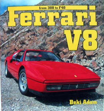 Couverture de FERRARI V8 - FROM 308 TO F40