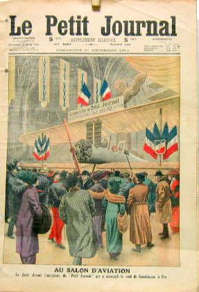 Couverture de 1911 L'AEROPLANE DU PETIT JOURNAL AU MAROC SUPPLEMENT DU PETIT JOURNAL