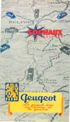 Couverture de PEUGEOT  203 LES USINES DE SOCHAUX