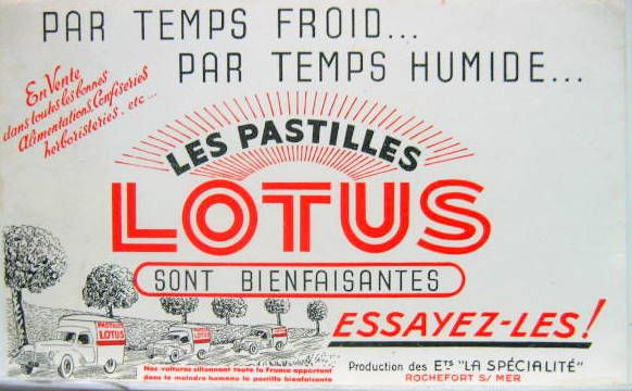Couverture de PEUGEOT  203 BUVARD LOTUS