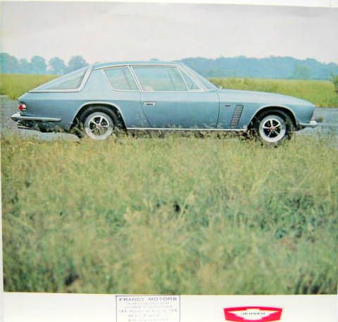 Couverture de 1960 JENSEN INTERCEPTOR COUPE