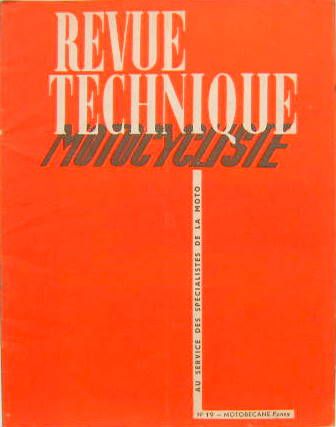 Couverture de 1949-07 MOTOBECANE PONEY AG1 ET AG2 64 CC PEUGEOT 415 350 CC -515 ET 517 500 CC