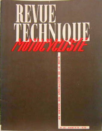 Couverture de 1950-01 BMW R75 R73 750 cc