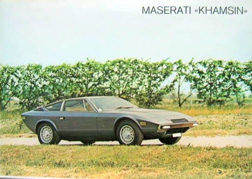 Couverture de MASERATI KHAMSIN