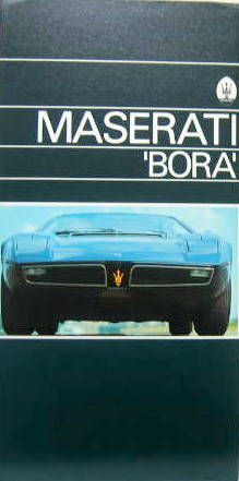 Couverture de MASERATI BORA