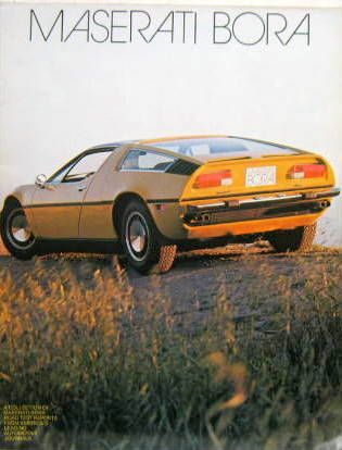 Couverture de MASERATI BORA USA ROAD TEST