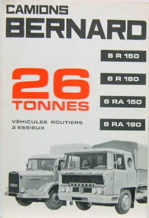 Couverture de BERNARD 3 ESSIEUX  26 TONNES