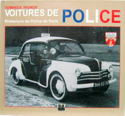 Couverture de LES VOITURES DE POLICE PREFECTURE DE POLICE DE PARIS