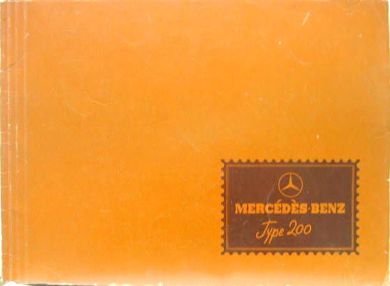 Couverture de 1935 MERCEDES 200 6 cyl. 2 litres