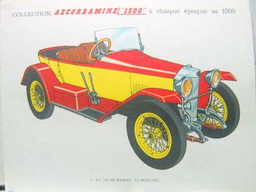 Couverture de 1921 BENZ 1500 PLANCHE