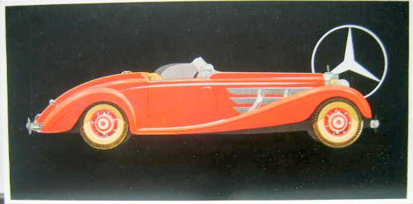 Couverture de 1938 MERCEDES 540 K