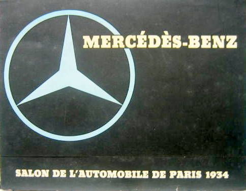 Couverture de 1934 MERCEDES SALON DE PARIS