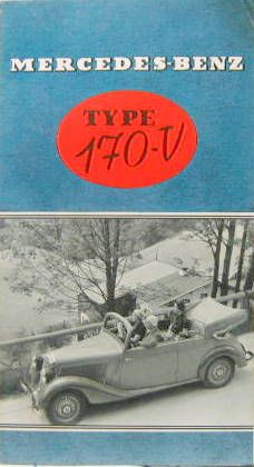 Couverture de 1937 MERCEDES 170 V
