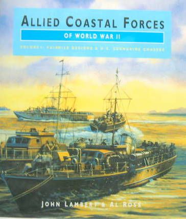 Couverture de ALLIED COASTAL FORCES OF WORLD WAR II VOLUME 1