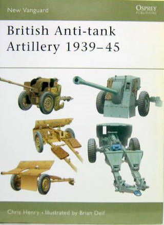Couverture de BRITISCH ANTI TANK ARTILLERY 1939-45