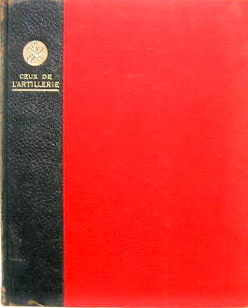 Couverture de CEUX DE L'ARTILLERIE 1939-1940