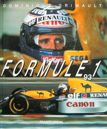 Couverture de 1993 FORMULE 1 FRANCE LOISIRS