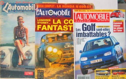 Couverture de 1 L'AUTOMOBILE