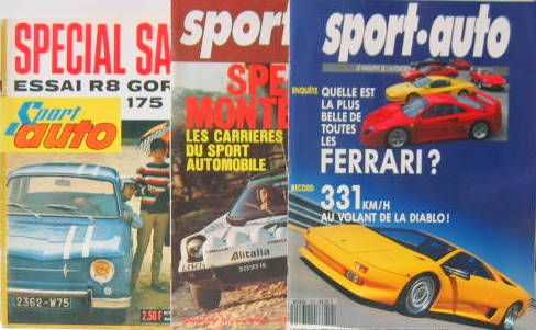 Couverture de 1 SPORT AUTO REVUE