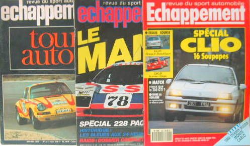 Couverture de 1 ECHAPPEMENT REVUE