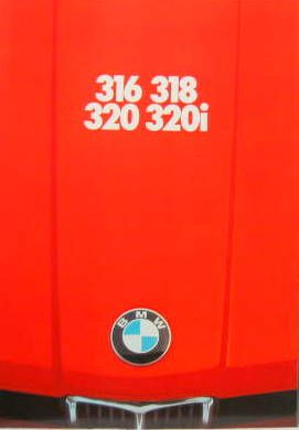 Couverture de 1977 BMW 316-318-320-320i CATALOGUE