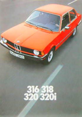 Couverture de 1976 BMW 316-318-320-320i CATALOGUE