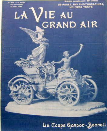 Couverture de GORDON BENNETT 1903 NUMERO EXEPTIONNEL DE LA VIE AU GRAND AIR