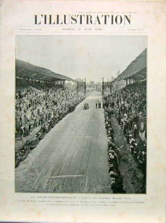 Couverture de GORDON BENNETT 1904  VICTOIRE DE THERY