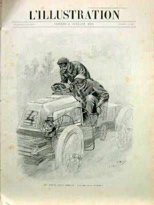 Couverture de PARIS BERLIN 1901 FOURNIER ET SON CHAUFFEUR