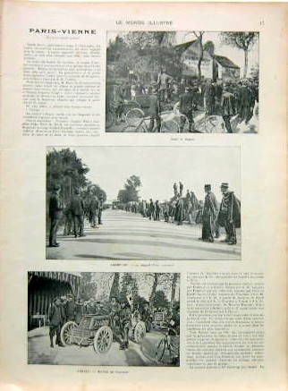 Couverture de PARIS VIENNE 1902 LE MONDE ILLUSTRE