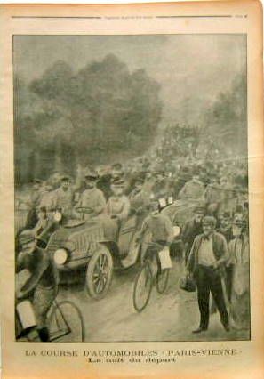 Couverture de PARIS VIENNE 1902 LA NUIT DU DEPART
